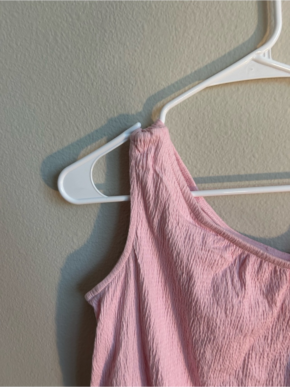 Cat & Jack Pink Knot-Shoulder Bandeau Tank - Picture 2 of 8